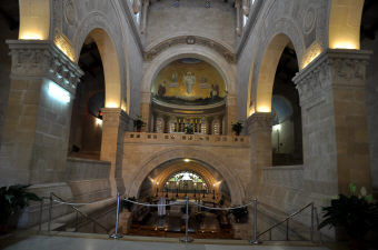 Basilica della trasfigurazione sul MonteTabor, interno